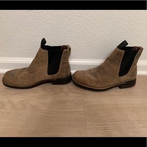 Timberland Suede Waterproof Boots - Light Brown